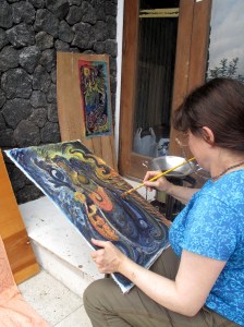 Art Hideaways holiday at Kintamani, Bali Nov 2012