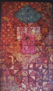 Batik with stitch, by Agus and Nia.