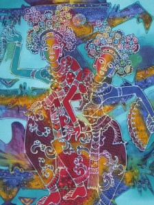 Contemporary Javanese batik