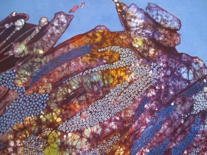 Batik by Tatang and his uncle Aprat Koeswadji.