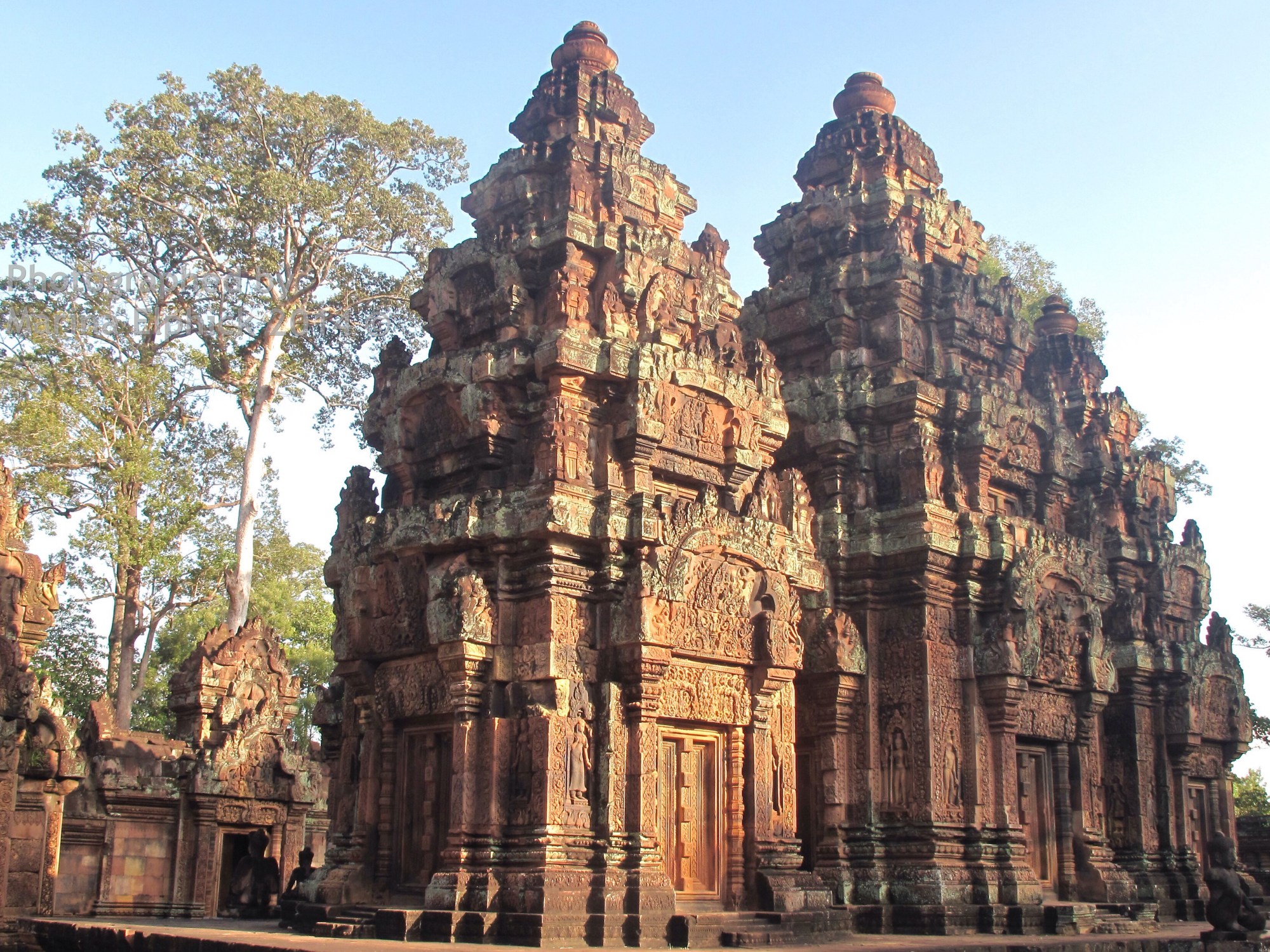 Marina's inspirational travel adventure at Banteay Srey Temple