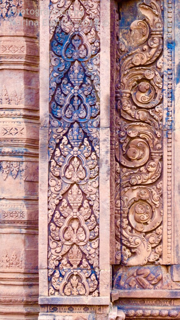 Marina's inspirational travel adventure at Banteay Srey Temple