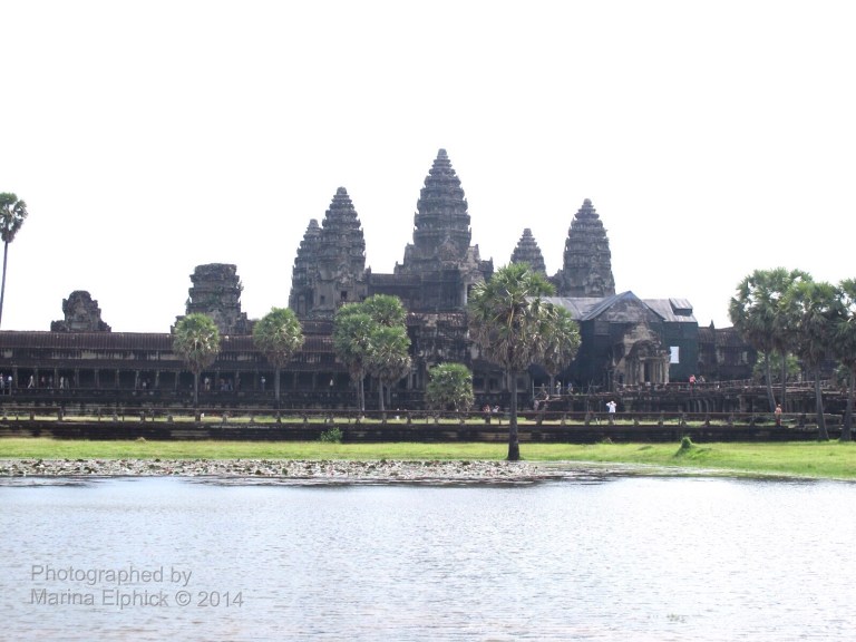 Marina on her inspirational travels.