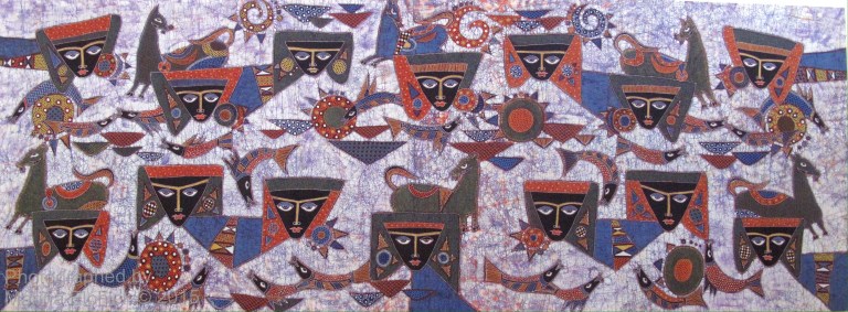 Contemporary batik by Joko.