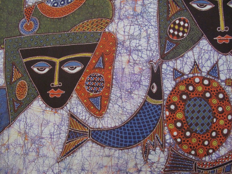 Contemporary batik by Joko.