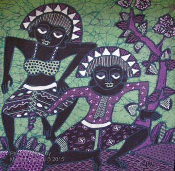 Contemporary batik by Joko.