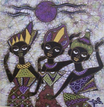 Contemporary batik by Joko.