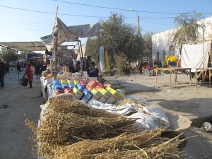 Produce market, Khiva, Uzbekistan.